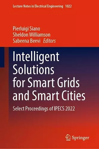 Intelligent Solutions for Smart Grids and Smart Cities cover