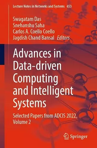 Advances in Data-driven Computing and Intelligent Systems cover