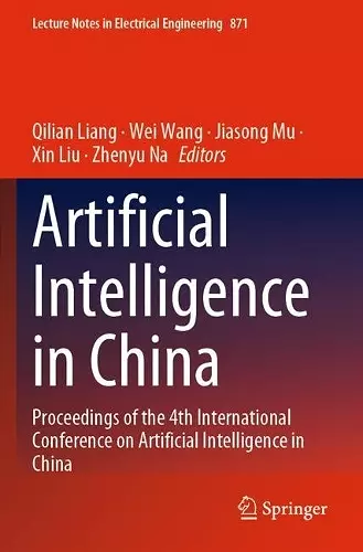 Artificial Intelligence in China cover