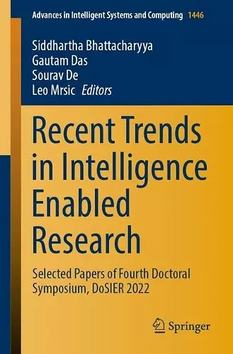 Recent Trends in Intelligence Enabled Research cover