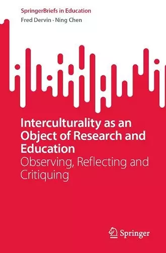 Interculturality as an Object of Research and Education cover