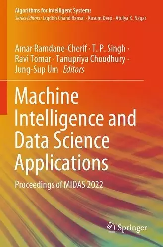 Machine Intelligence and Data Science Applications cover