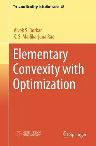 Elementary Convexity with Optimization cover