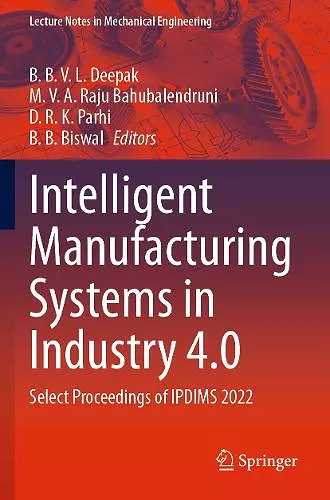Intelligent Manufacturing Systems in Industry 4.0 cover