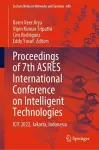 Proceedings of 7th ASRES International Conference on Intelligent Technologies cover