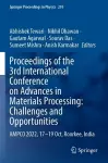 Proceedings of the 3rd International Conference on Advances in Materials Processing: Challenges and Opportunities cover