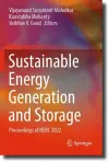 Sustainable Energy Generation and Storage cover