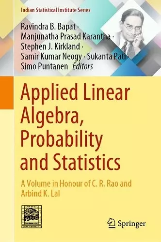 Applied Linear Algebra, Probability and Statistics cover