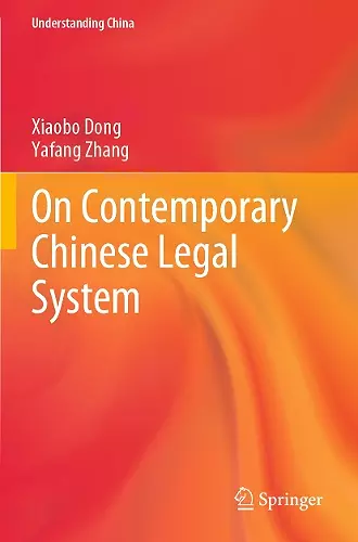 On Contemporary Chinese Legal System cover