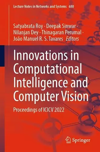 Innovations in Computational Intelligence and Computer Vision cover