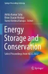 Energy Storage and Conservation cover
