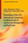 Proceedings of the 27th International Symposium on Advancement of Construction Management and Real Estate cover