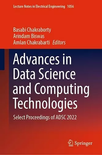 Advances in Data Science and Computing Technologies cover