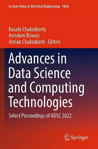Advances in Data Science and Computing Technologies cover