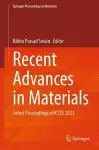 Recent Advances in Materials cover
