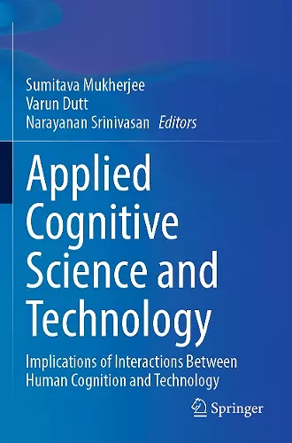 Applied Cognitive Science and Technology cover