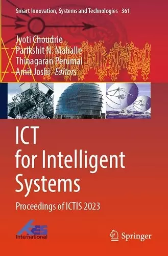 ICT for Intelligent Systems cover