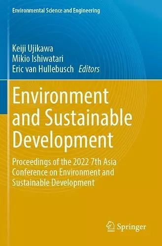 Environment and Sustainable Development cover