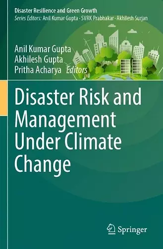 Disaster Risk and Management Under Climate Change cover