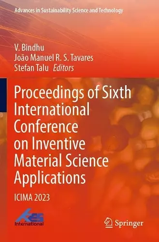 Proceedings of Sixth International Conference on Inventive Material Science Applications cover