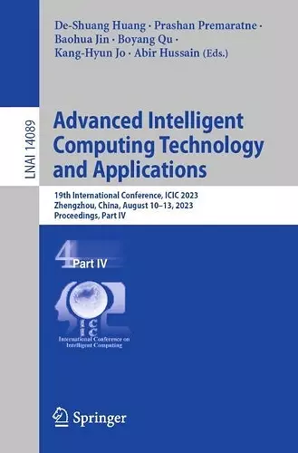 Advanced Intelligent Computing Technology and Applications cover