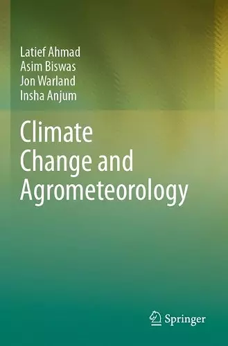 Climate Change and Agrometeorology cover