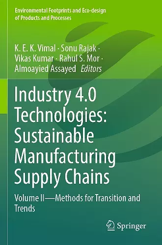 Industry 4.0 Technologies: Sustainable Manufacturing Supply Chains cover