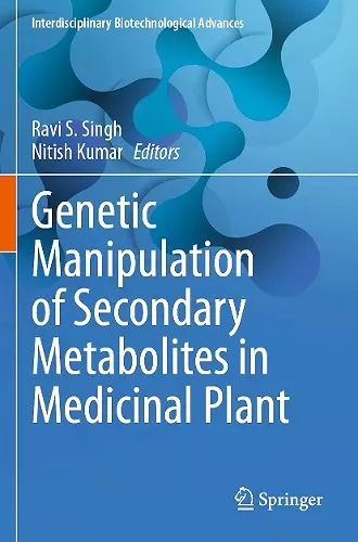 Genetic Manipulation of Secondary Metabolites in Medicinal Plant cover