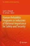 Human Reliability Programs in Industries of National Importance for Safety and Security cover