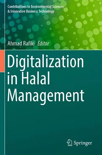 Digitalization in Halal Management cover