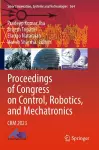 Proceedings of Congress on Control, Robotics, and Mechatronics cover
