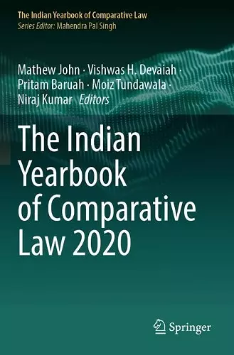 The Indian Yearbook of Comparative Law 2020 cover