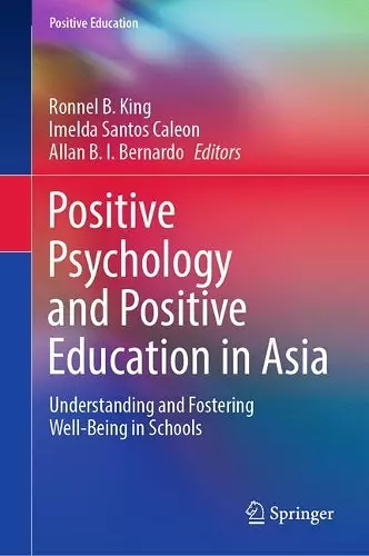 Positive Psychology and Positive Education in Asia cover