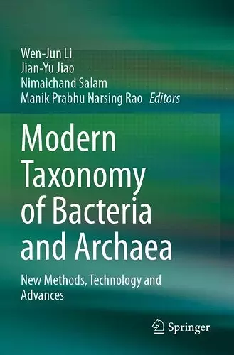 Modern Taxonomy of Bacteria and Archaea cover