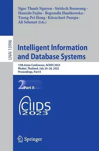 Intelligent Information and Database Systems cover