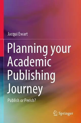 Planning your Academic Publishing Journey cover