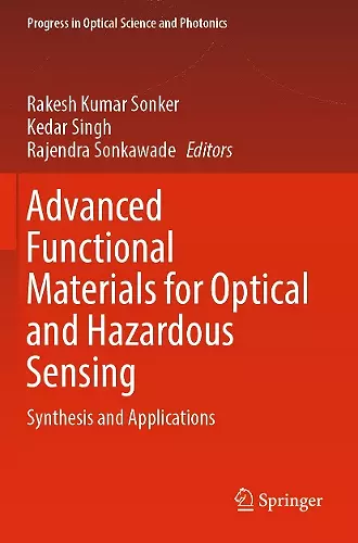 Advanced Functional Materials for Optical and Hazardous Sensing cover