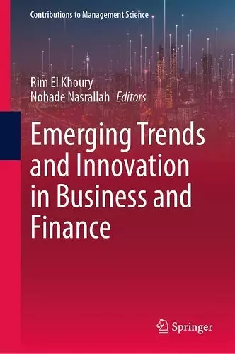 Emerging Trends and Innovation in Business and Finance cover