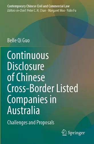 Continuous Disclosure of Chinese Cross-Border Listed Companies in Australia cover