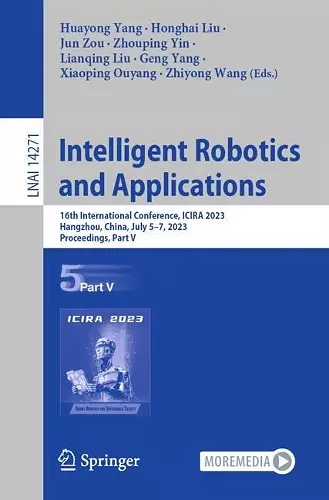 Intelligent Robotics and Applications cover