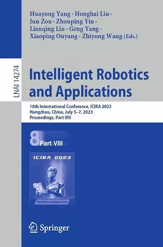 Intelligent Robotics and Applications cover