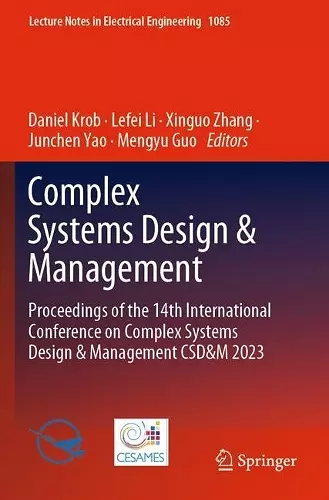 Complex Systems Design & Management cover