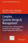 Complex Systems Design & Management cover