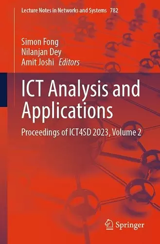 ICT Analysis and Applications cover