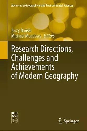 Research Directions, Challenges and Achievements of Modern Geography cover