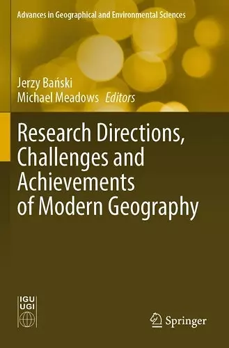 Research Directions, Challenges and Achievements of Modern Geography cover