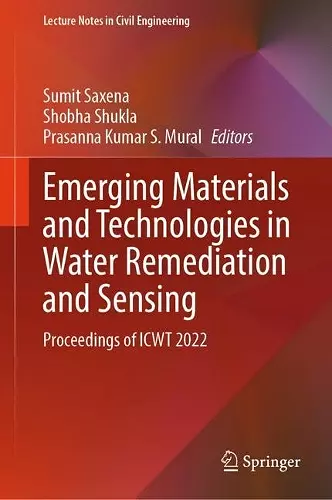 Emerging Materials and Technologies in Water Remediation and Sensing cover