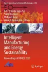 Intelligent Manufacturing and Energy Sustainability cover