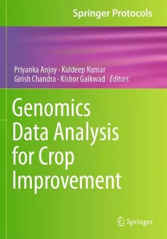 Genomics Data Analysis for Crop Improvement cover