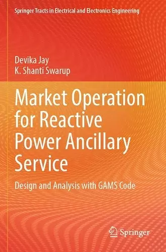 Market Operation for Reactive Power Ancillary Service cover